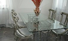 Закаленное стекло для мебели - стола